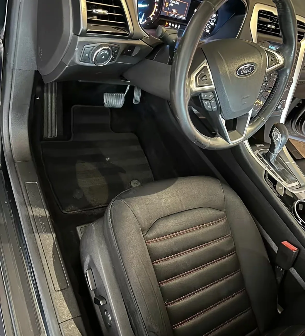 Detailed Ford interior